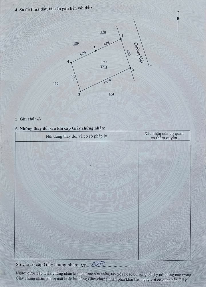 Đất nền Ngũ Hành Sơn Đà Nẵng 80m² giá 2.45 tỷ - Chính chủ, mặt tiền gần 7m!