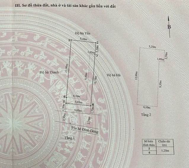 Nhà mặt đường Đình Đông Lê Chân 76m² giá 12 tỷ - Kinh doanh siêu đỉnh!