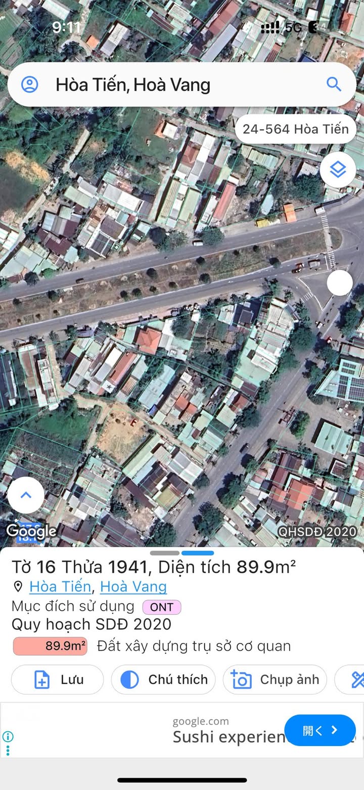 Đất nền Hòa Tiến Đà Nẵng 100m² giá 2 tỷ - Đầu tư sinh lời ngay!