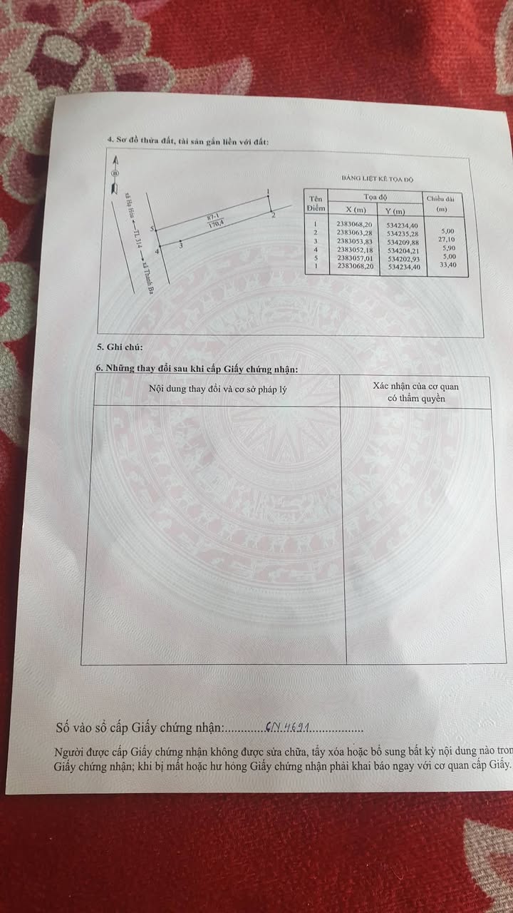 Đất nền 170,4m² tại xã Yên Kỳ, Hạ Hòa - Giá chỉ 1 tỷ, kinh doanh thuận lợi!