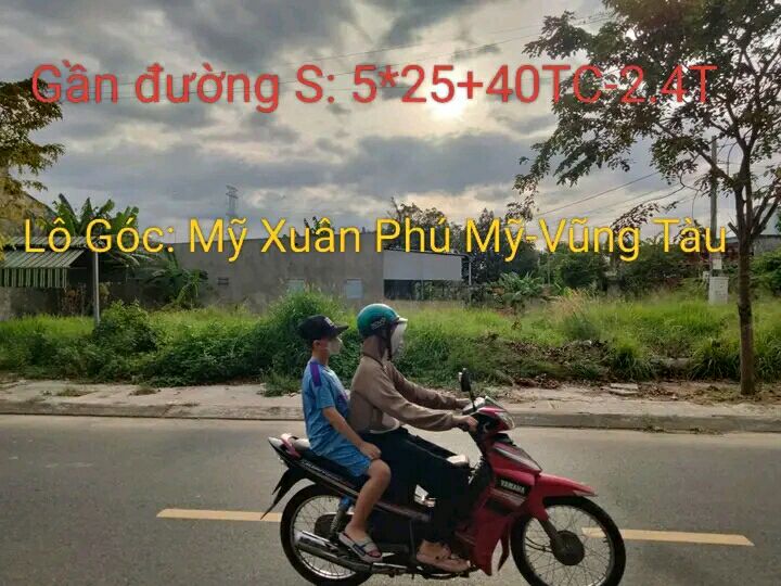Đất nền Mỹ Xuân, Phú Mỹ 125m² giá 2.4 tỷ - Lô góc thổ cư tiện kinh doanh!