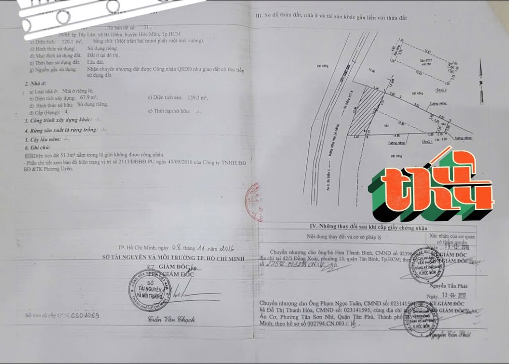 Nhà mặt tiền 12m tại Bà Điểm, Hóc Môn, diện tích 120m² giá 7.5 tỷ - Cơ hội đầu tư tuyệt vời!