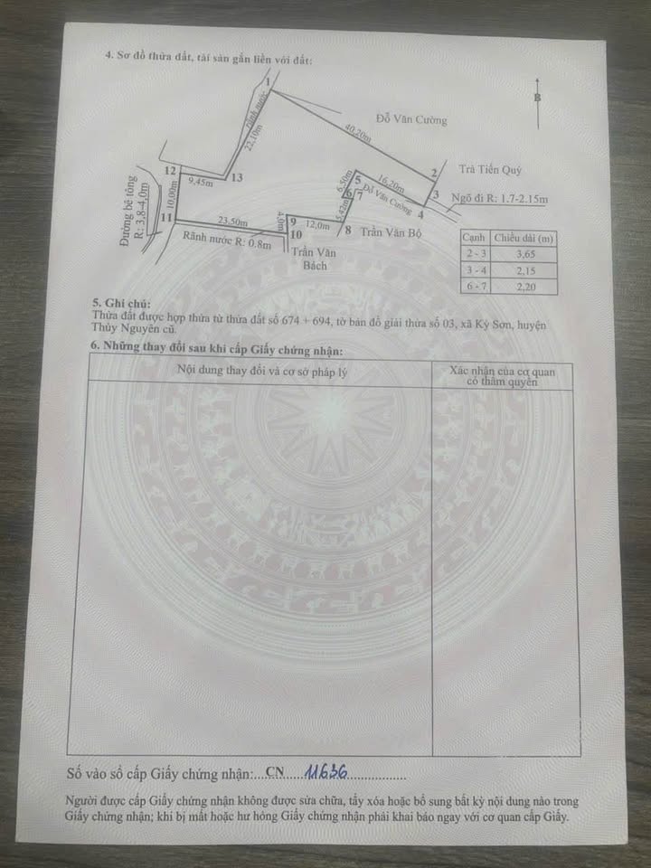 Đất nền 805m² xã Việt Khê, Thủy Nguyên, Hải Phòng - Giá chỉ 3.059 tỷ VND