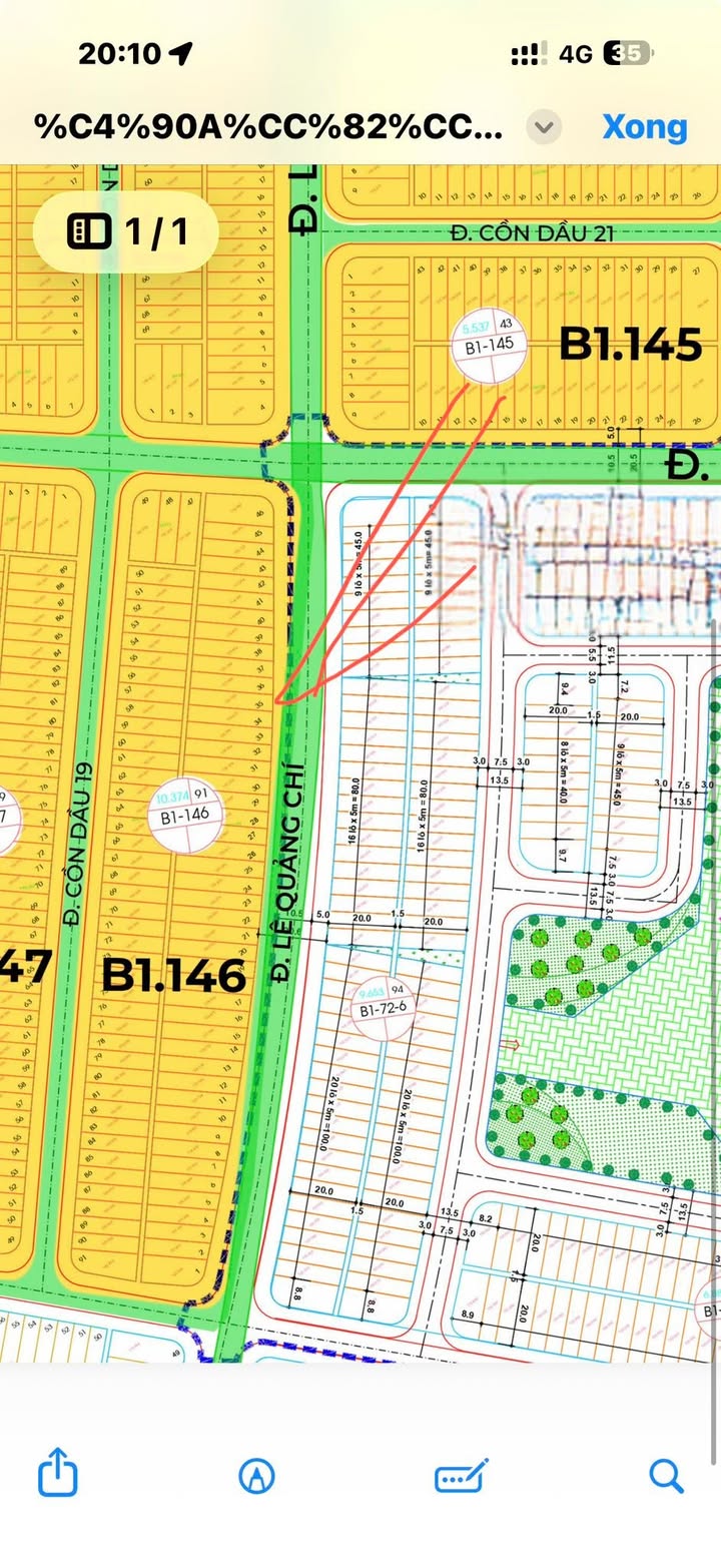 Đất nền Cồn Dầu, Hòa Xuân 200m² giá từ 12.55 tỷ - Sổ đỏ sẵn sàng!