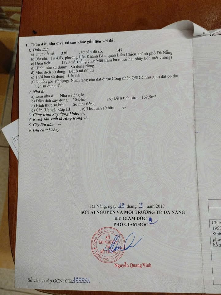 Nhà 2 tầng + Dãy trọ 130.4m² tại Âu Cơ - Đầu tư sinh lời ngay!