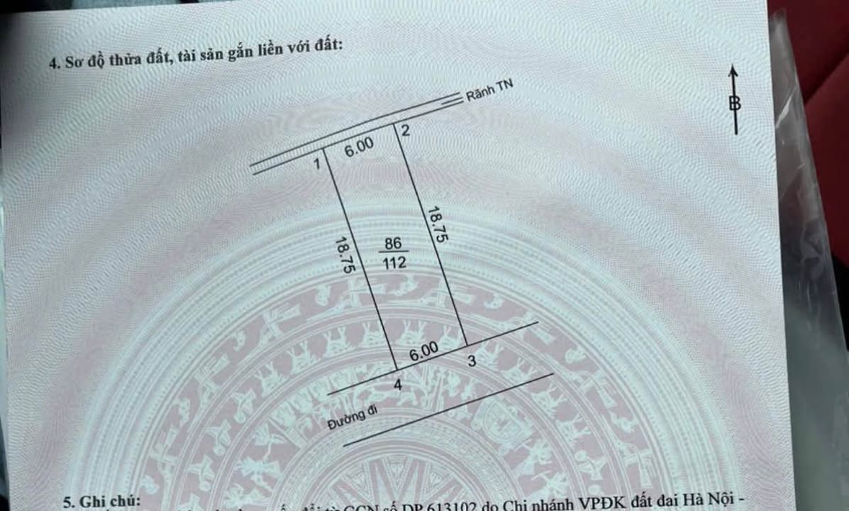 Đất nền Sơn Tây 112m² giá thỏa thuận - Vị trí đắc địa gần khu đô thị HUD