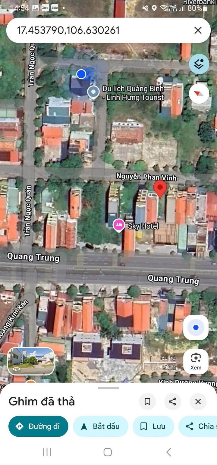 Nhà phố Phú Hải, Đồng Hới 102m² giá 3.3 tỷ - Đối diện sân văn hóa