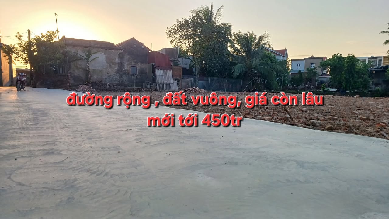 Đất nền Dân Chủ, Tứ Kỳ 100m² giá chỉ 450 triệu - Cơ hội đầu tư hấp dẫn!
