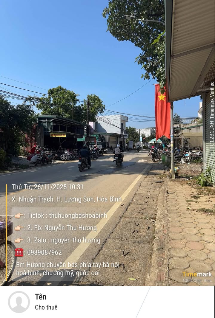 Đất Nền Nhuận Trạch Lương Sơn 95m² giá 2.668 tỷ - Cơ hội đầu tư sinh lời!