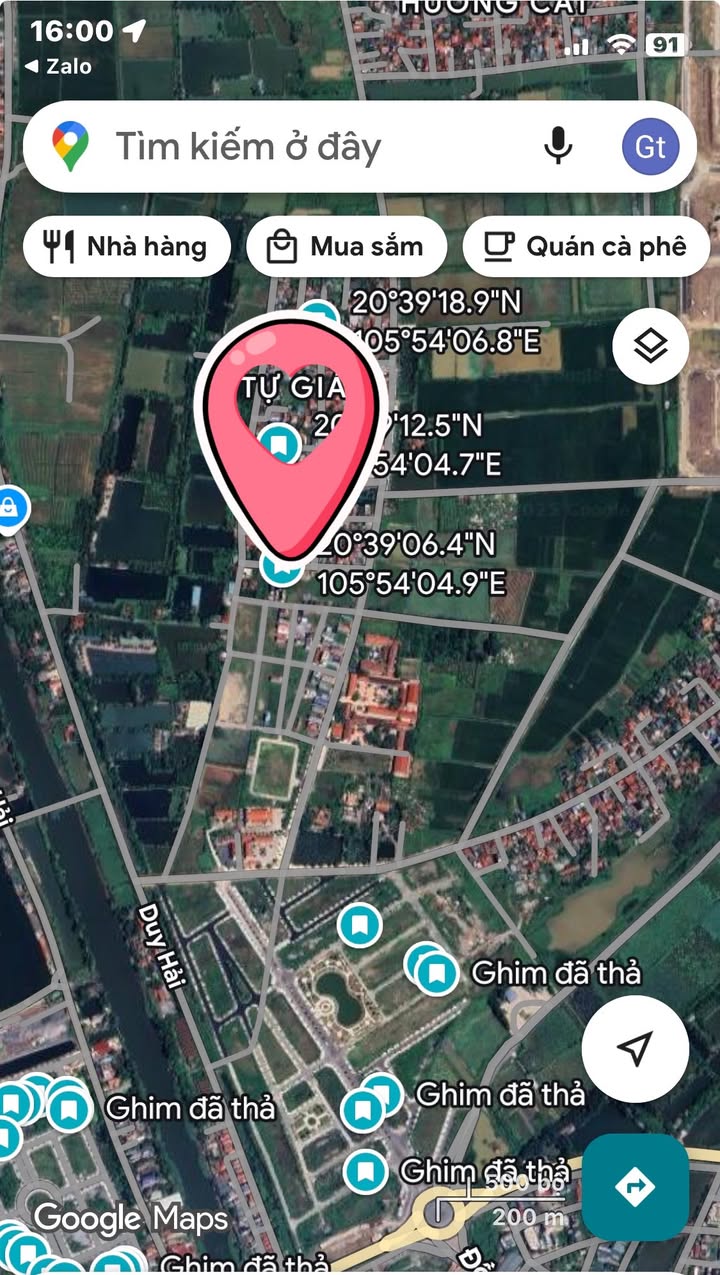 Đất lô góc 2 mặt tiền Duy Hải 73m² giá 1.8 tỷ - Cơ hội đầu tư hiếm có!