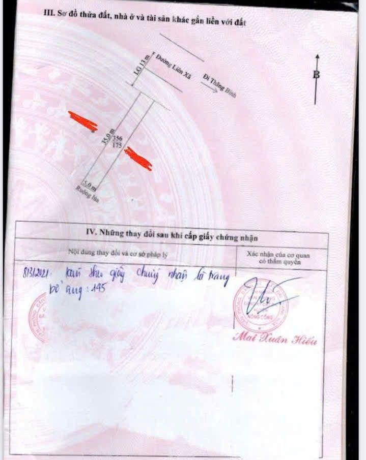 Đất thổ cư Vạn Thiện, Nông Cống 175m² giá 1.3 tỷ - Gần trường và trạm y tế!