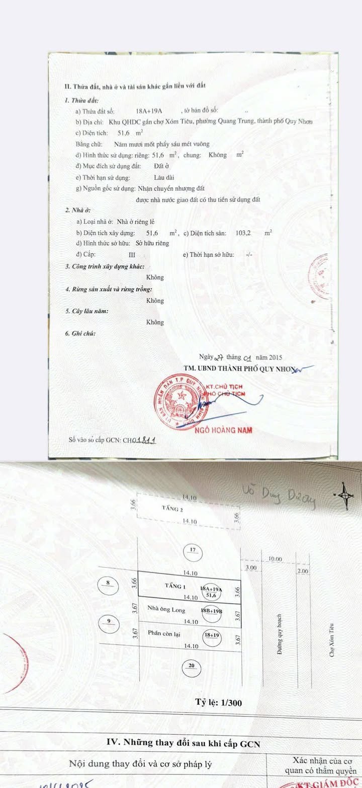 Nhà mặt tiền đường Thành Thái, Quy Nhơn 52m² giá 4.5 tỷ - Đầy đủ công năng, sẵn sàng ở ngay!