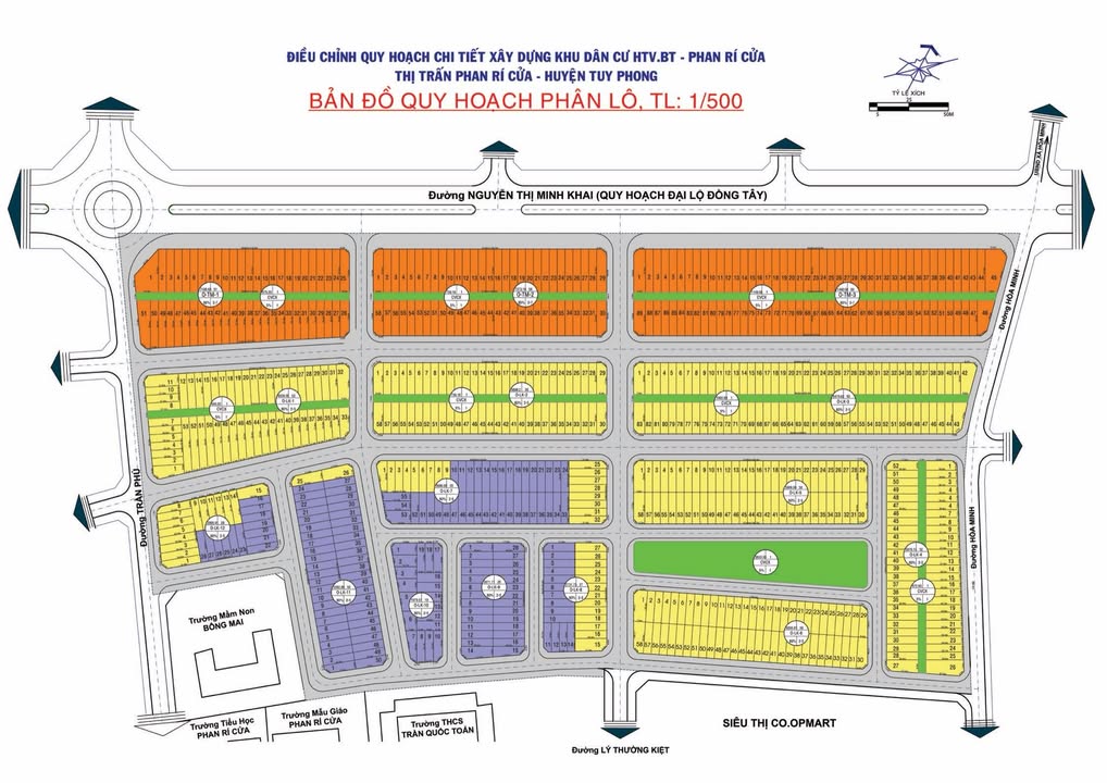 Đất nền Khu dân cư 15ha Phan Rí Cửa 100m² - Sổ đỏ chính chủ, giá đầu tư hấp dẫn!
