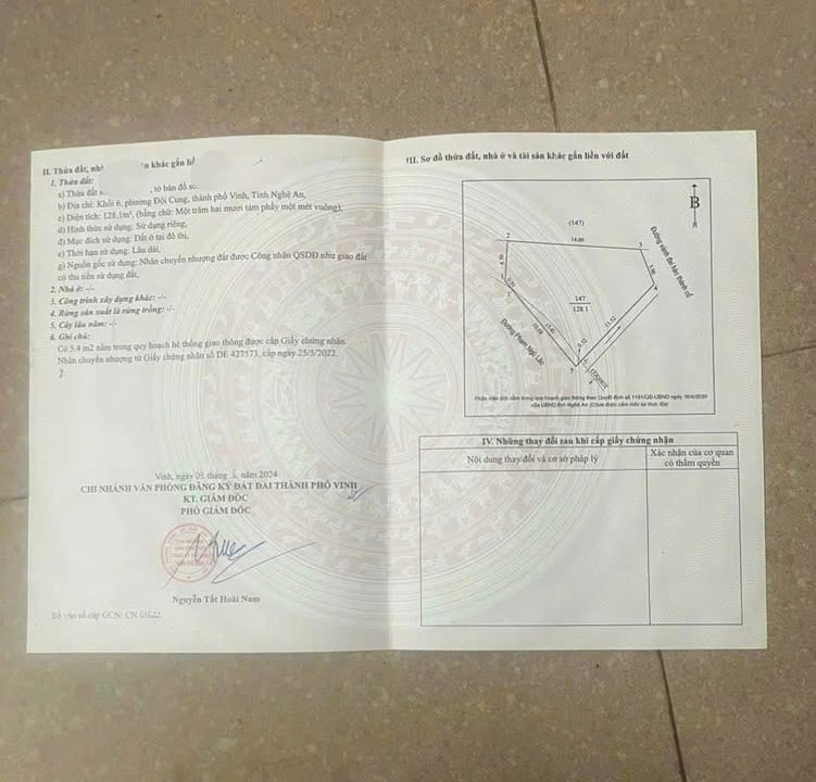 Đất nền chính chủ đường Phạm Ngũ Lão, 128m², giá 7 tỷ - Đầu tư sinh lời ngay!