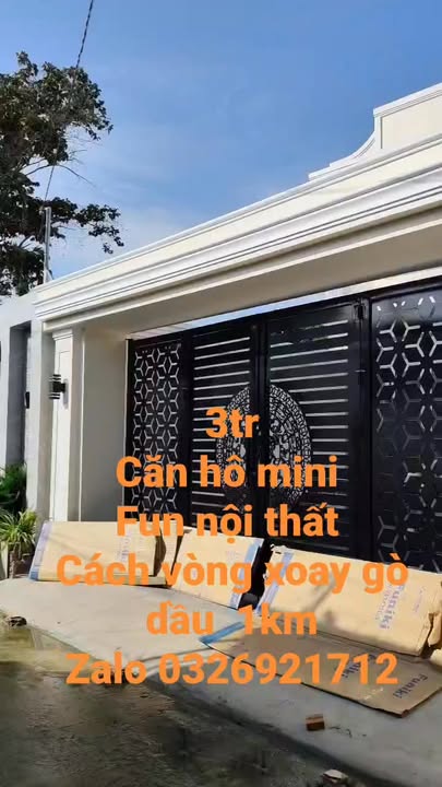 Căn hộ mini cao cấp hẻm 13 đường Hùng Vương, Gò Dầu - Giá chỉ 3 triệu/tháng!