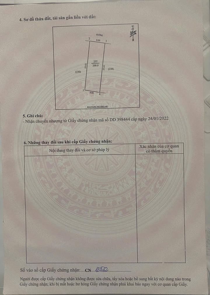 Đất nền Hưng Chính Vinh 200m² giá thỏa thuận - Vị trí đẹp, hướng Bắc!