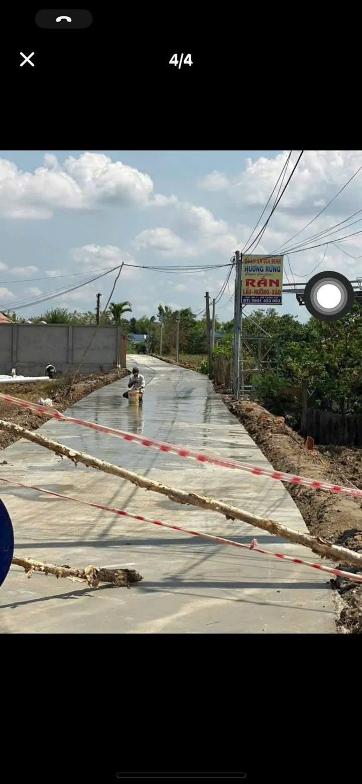 Đất thổ cư 125m² tại Phước Vĩnh Tây, Tây Ninh - Chỉ 890 triệu, đầu tư siêu sinh lời!