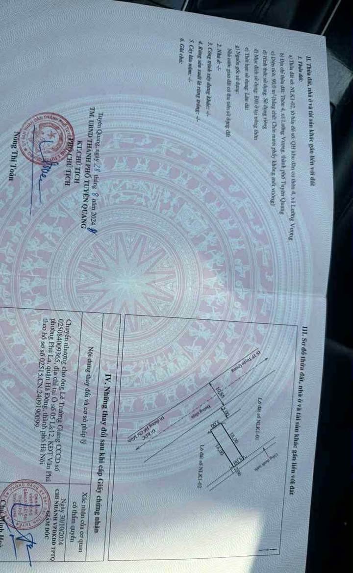 Đất thổ cư thôn 4 Lưỡng Vượng 90m² - Giá thỏa thuận hợp lý!