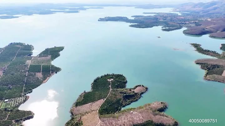 Đất Farm Hồ Thuỷ Điện Plei Kroong 1ha - View Hồ Đẹp Tuyệt Vời