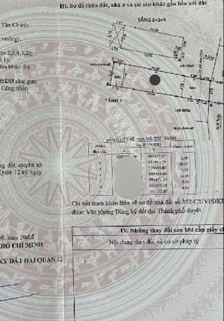 Nhà phố 3 tầng Dương Thị Mười 125m² giá 7 tỷ - Chính chủ bán gấp!