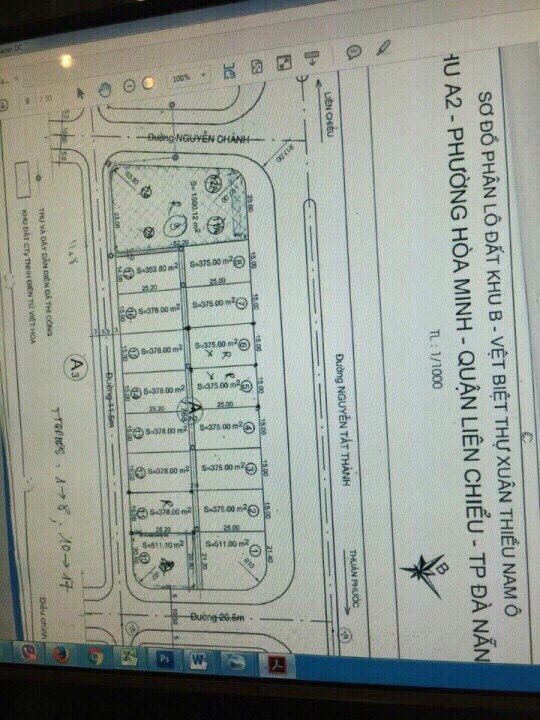 Đất nền mặt tiền Nguyễn Tất Thành, Liên Chiểu, Đà Nẵng 375m² - Giá 30.75 tỷ, phong thủy tốt!