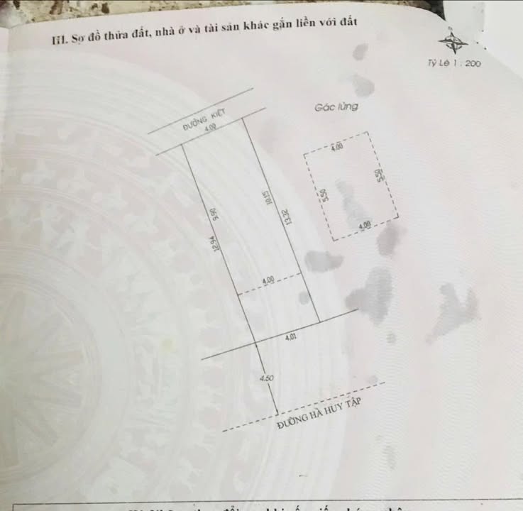 Nhà gác lửng mặt tiền đường Hà Huy Tập, 52.5m² giá thỏa thuận - Vị trí kinh doanh đắc địa!