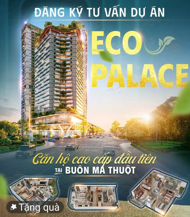 Căn hộ Eco Palace Buôn Ma Thuột 43m² - Vị trí vàng trung tâm