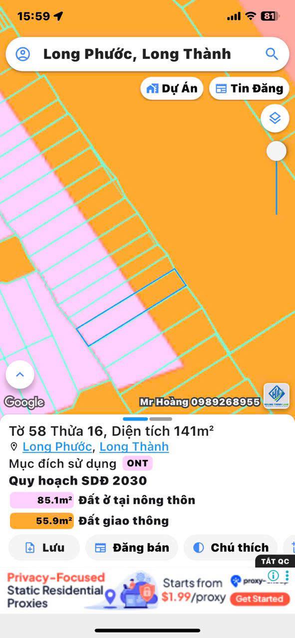 Nhà mặt tiền Long Phước, Long Thành 137.7m² giá 5.8 tỷ - Cơ hội đầu tư hiếm có!