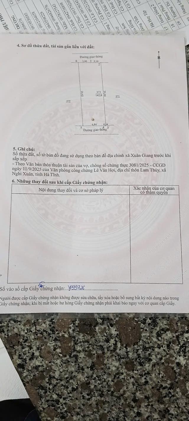 Đất nền Nghi Xuân 140m² giá 850 triệu - Đường rải thảm thuận tiện!