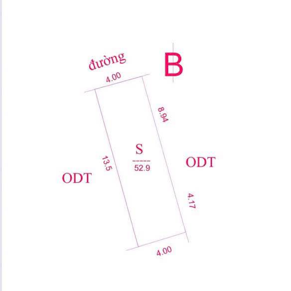 Đất thổ cư xóm Mai Lộc, Hưng Đông, Vinh 52.9m² giá 1.45 tỷ - Vị trí giao thông thuận tiện!