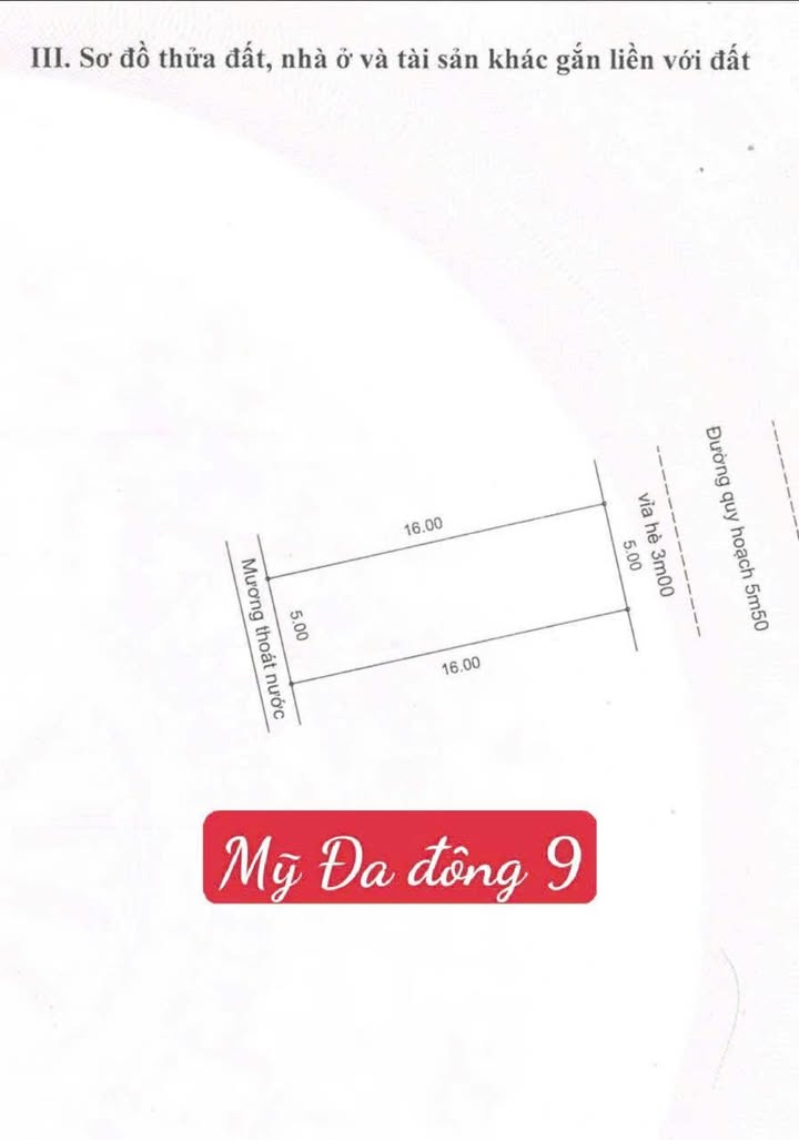 Đất nền Mỹ Đa Đông 9 Đà Nẵng 80m² giá 8.5 tỷ - Vị trí sát Hồ Xuân Hương!