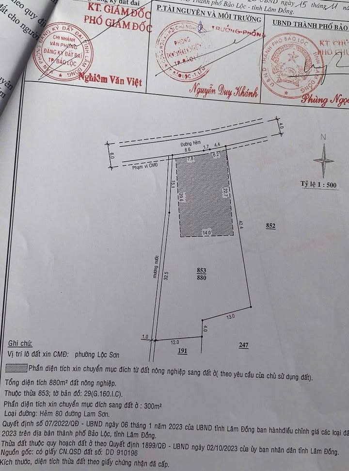 Đất nền B'Lao Bảo Lộc 900m² giá chỉ 4 tỷ - Cơ hội đầu tư tuyệt vời!