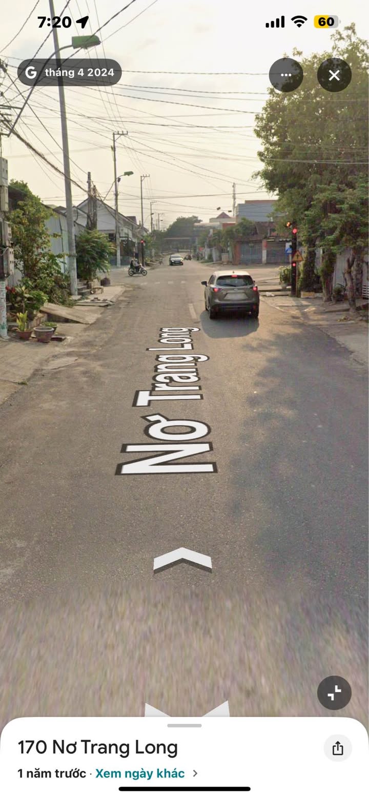 Đất thổ cư đường Nơ Trang Long, 180m², giá 1 tỷ - Vị trí đắc địa, dễ dàng di chuyển!