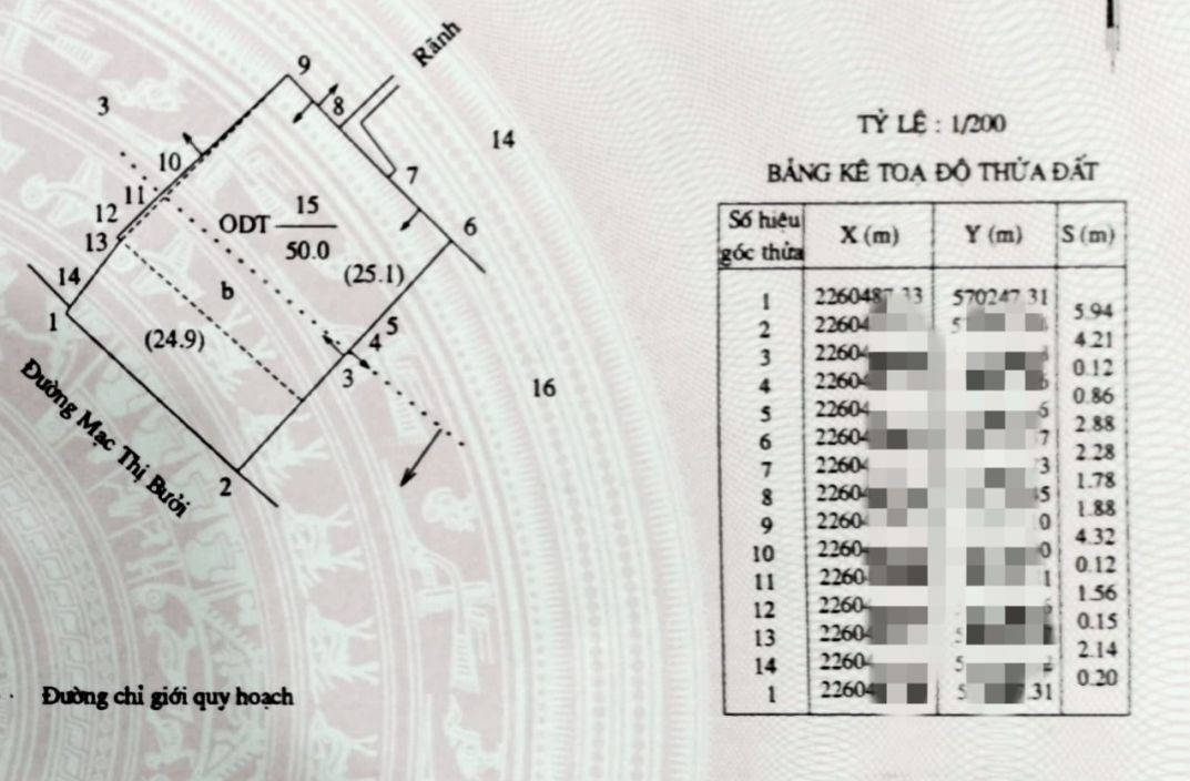 Nhà 3 tầng Mặt Đường Mạc Thị Bưởi, TP Nam Định 50m² giá 7.5 tỷ - Vị trí đẹp, hướng Tây!