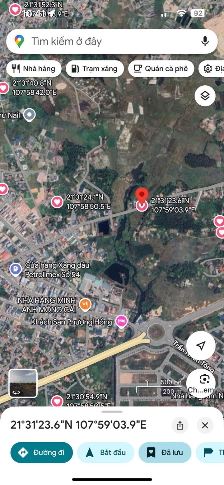 Đất nền mặt tiền Trần Quang Khải, Móng Cái 90m² giá 2 tỷ - Cơ hội đầu tư hấp dẫn!