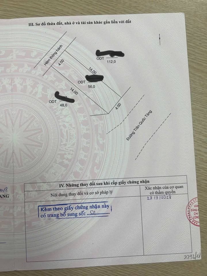 Đất nền đường Trần Quốc Tảng, phường Mỹ Xuyên, 56m² giá 1 tỷ - Cơ hội đầu tư lý tưởng!