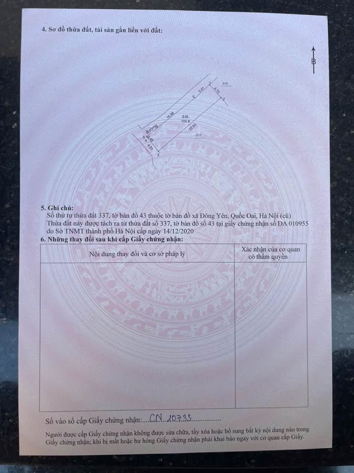 Đất nền lô góc Đông Yên, Quốc Oai 100m² giá 2.3 tỷ - Sổ đỏ chính chủ!