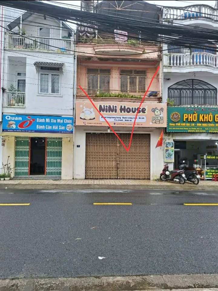 Nhà mặt tiền cho thuê tại Đoàn Thị Điểm, Đà Lạt - Giá thỏa thuận hấp dẫn!