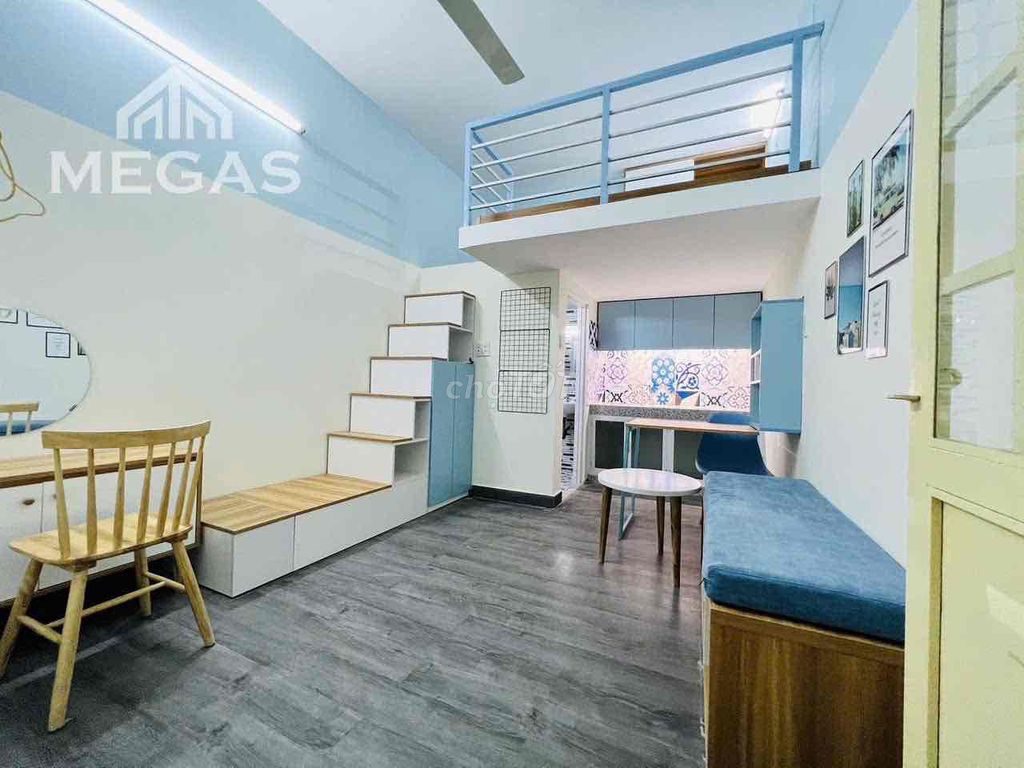 Gác cao thiết kế siêu hiện đại ngay gần ĐH UFM, KCX, Go NTT Q7 - Nội thất đầy đủ, giá chỉ 4.3 triệu!