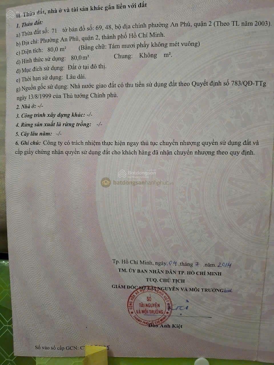 Bán đất mặt tiền công viên hồ sinh thái đường Cao Đức Lân 200m² giá chỉ 48.6 tỷ - Cơ hội đầu tư hiếm có!