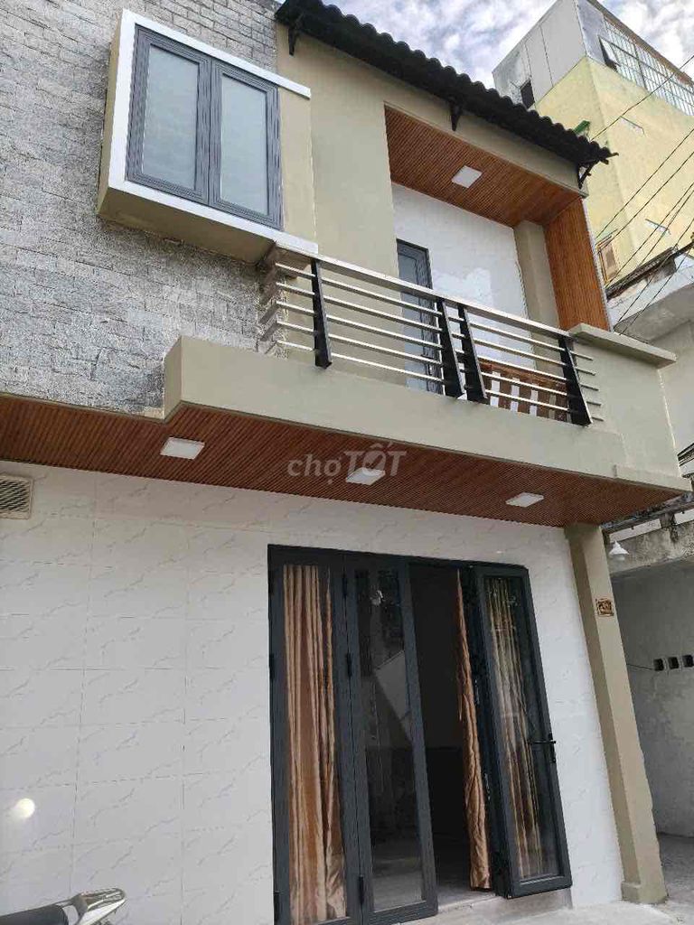 Nhà cho thuê HXH 2PN 2WC mới xây 20m² giá 14 triệu - Vị trí đẹp gần SVĐ Phú Thọ