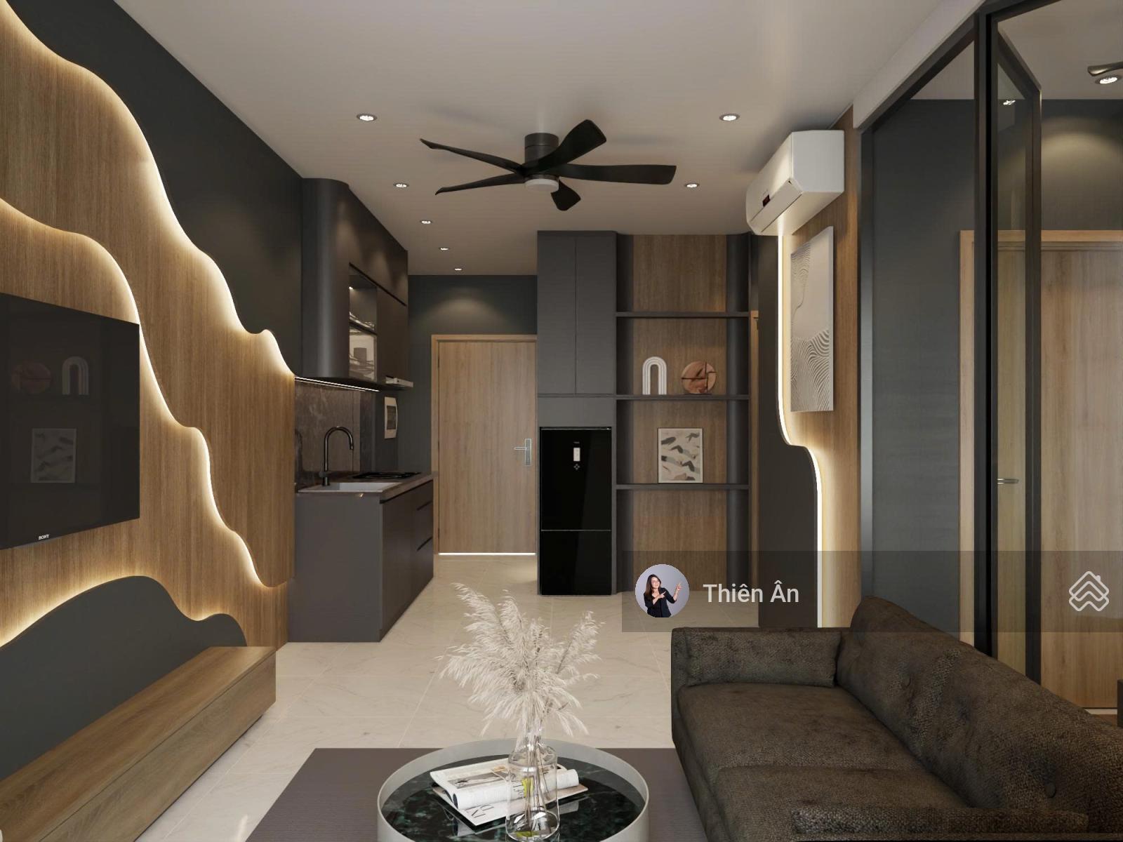 Căn hộ 2PN 2WC The Beverly Solari 59m² giá 10 triệu - Full nội thất đẹp, sẵn sàng vào ở!