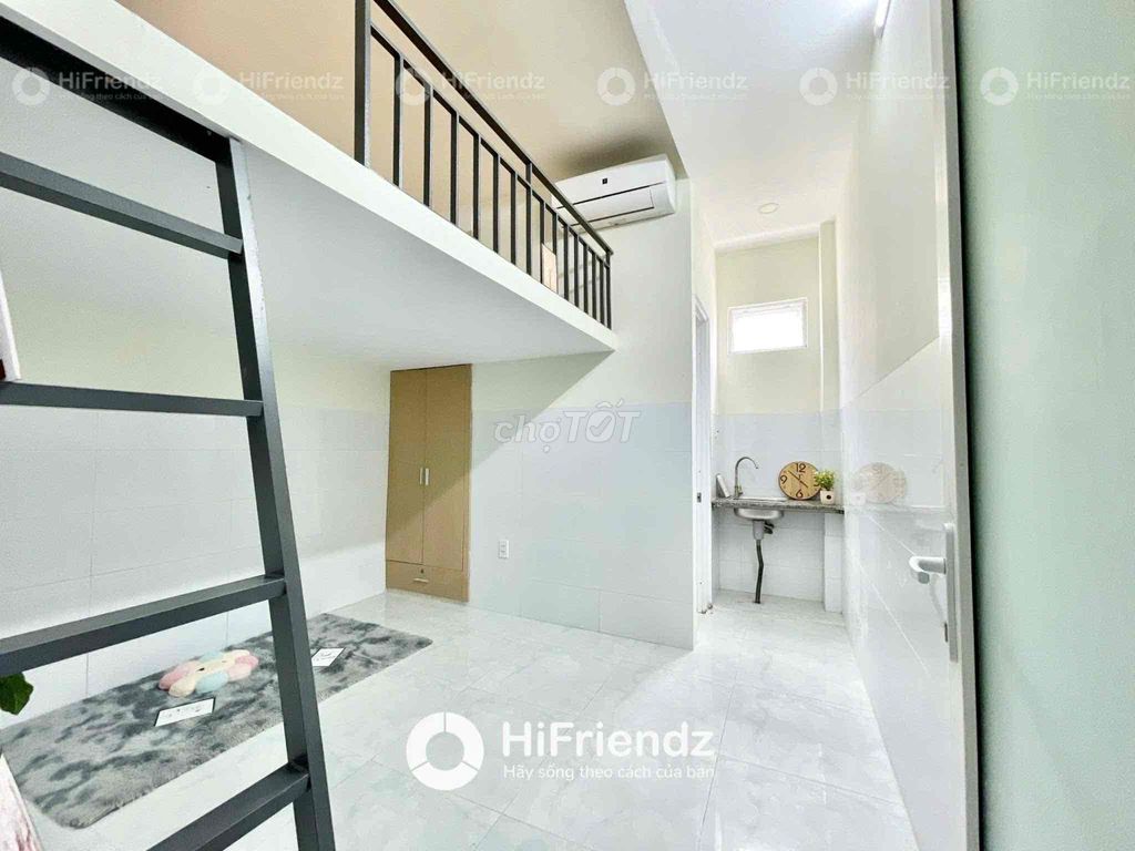 Phòng cho thuê Duplex Lê Văn Quới 20m² giá 3.2 triệu - Nội thất đầy đủ, thang máy tiện nghi!