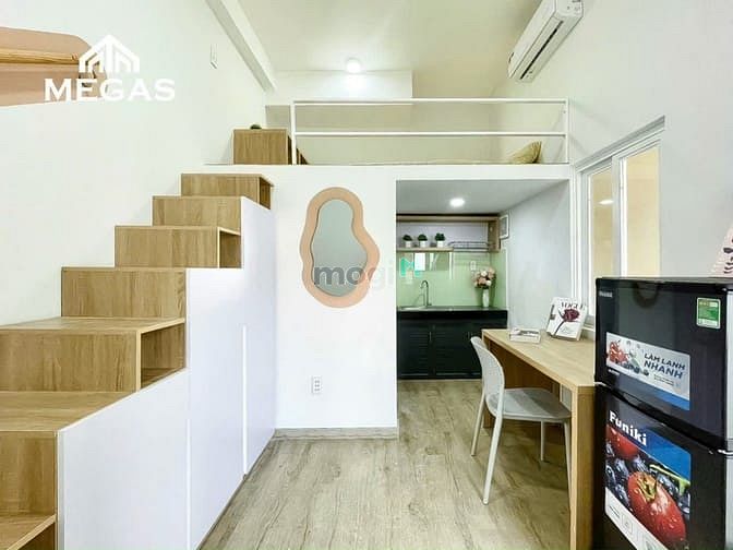 Căn hộ duplex 30m² tại Bình Thạnh giá 5.3 triệu - Thiết kế mới, an ninh 24/7!