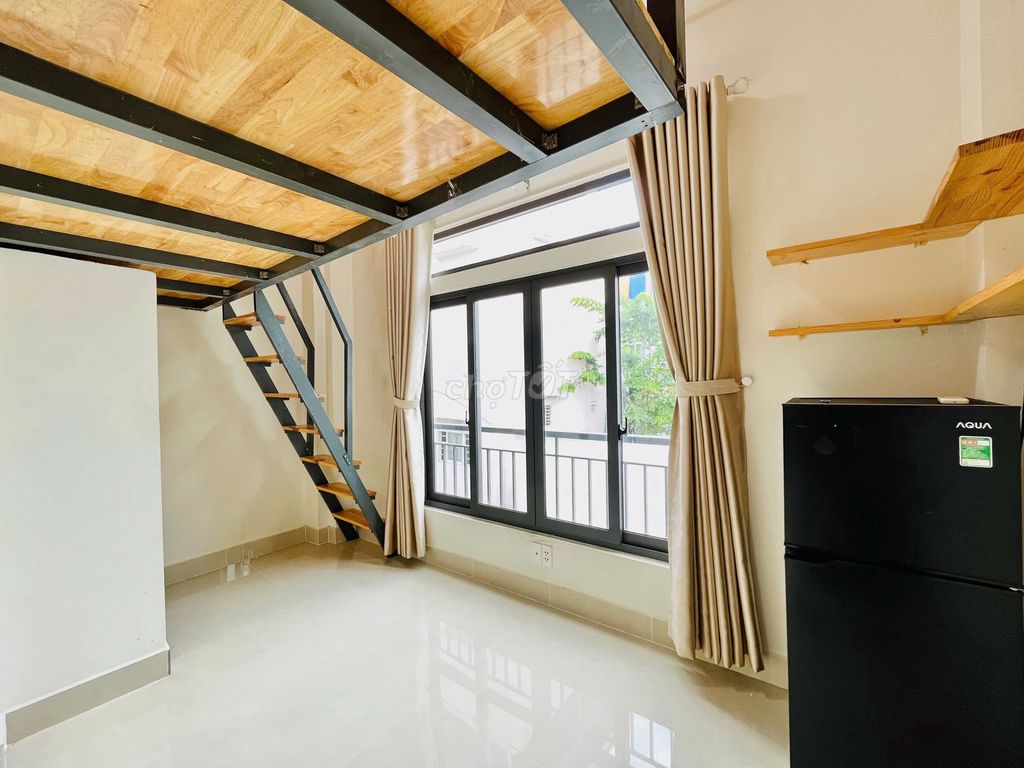 Gác Lửng Mới 100% - Thép Mới gần Chợ Hoàng Hoa Thám Tân Bình - Cuộc sống đẳng cấp chỉ với 4 triệu!