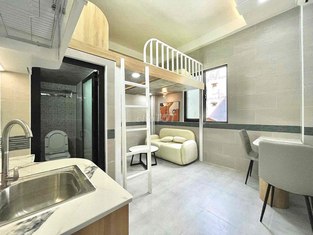 Căn hộ Duplex Gò Vấp 35m² giá 5.5 triệu - Full nội thất tiện nghi!
