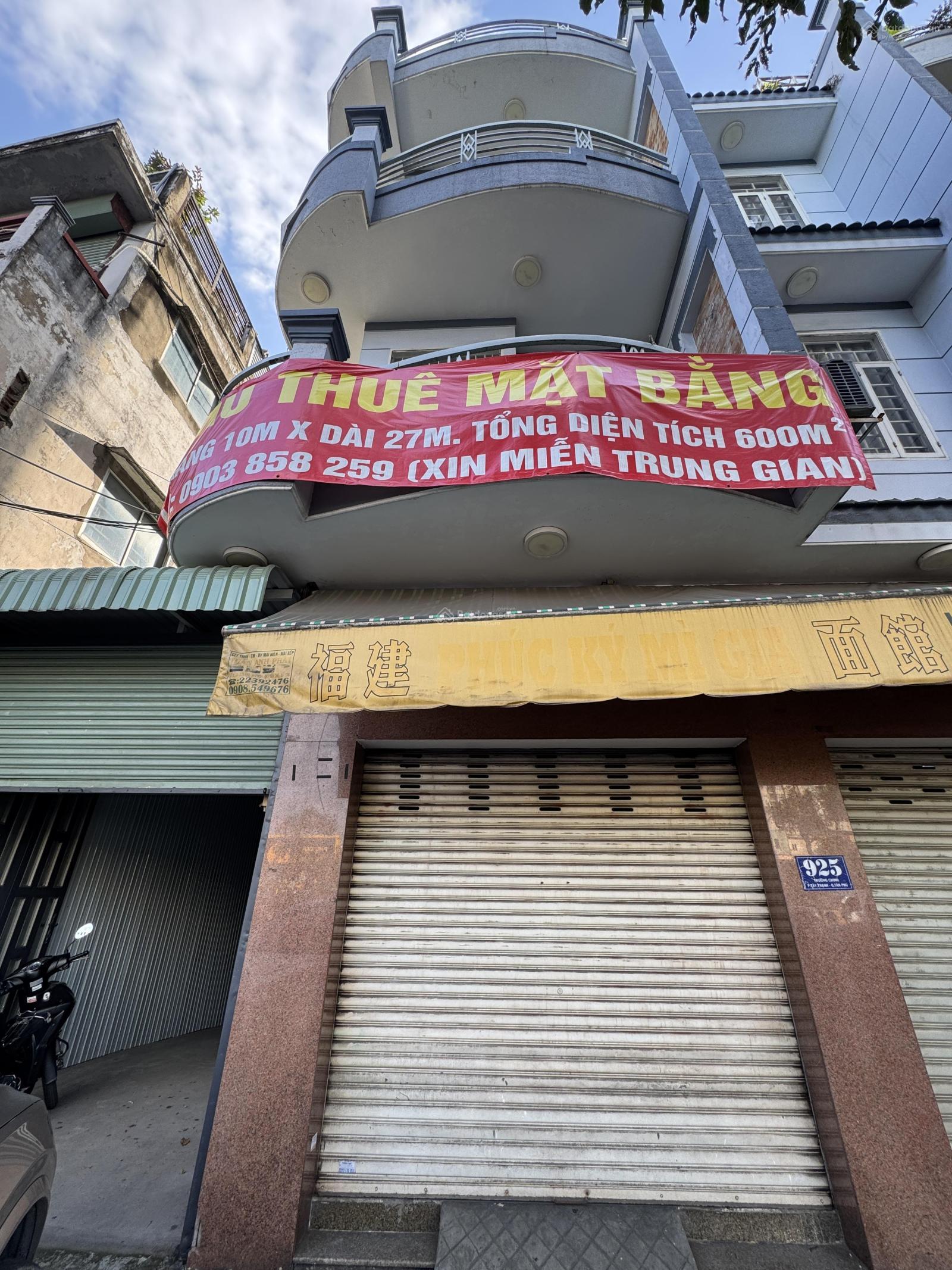 Cho thuê mặt bằng 600m² tại Trường Chinh - Vị trí đắc địa, dễ thu hút khách hàng!