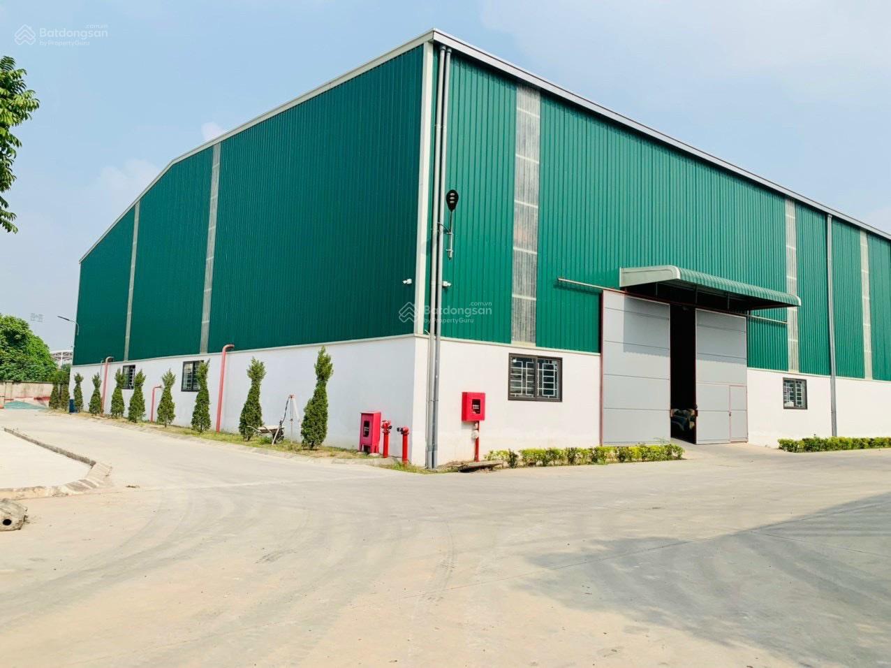 Kho cho thuê 615m² trên đường 379 Văn Giang-Hưng Yên - PCCC tự động nghiệm thu