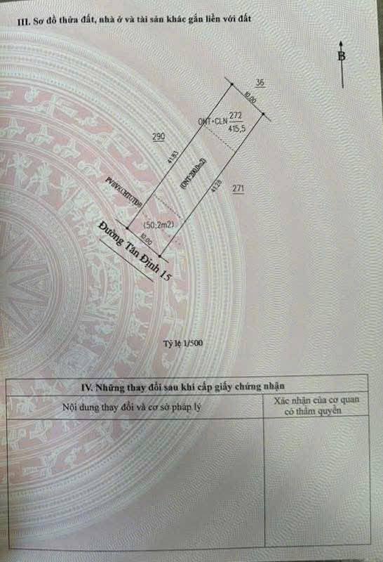 Đất nền Tân Định, Bắc Tân Uyên 410m² giá chỉ 2.2 tỷ - Cơ hội đầu tư hấp dẫn!