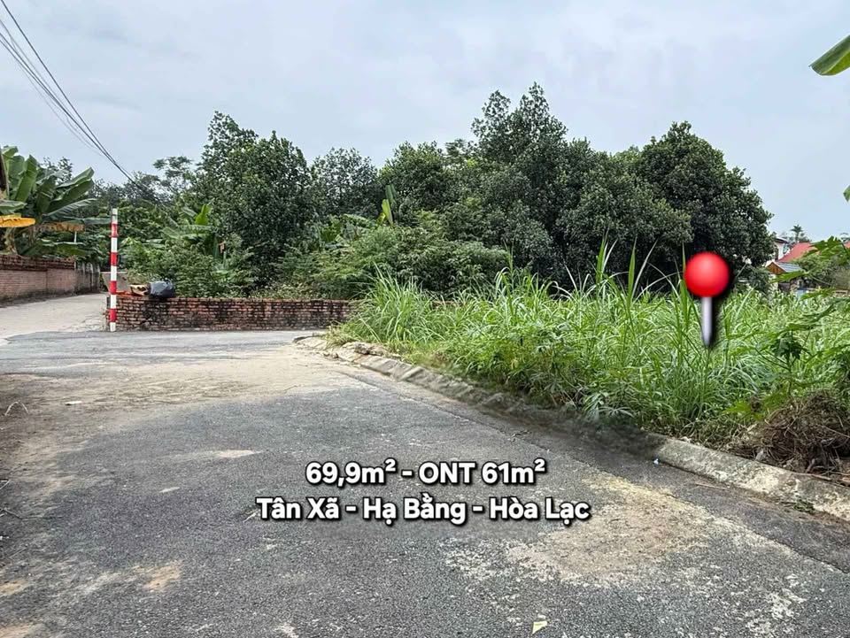 Đất nền Tân Xã Thạch Thất 70m² giá chỉ 3 tỷ - Đầu tư sinh lời ngay!